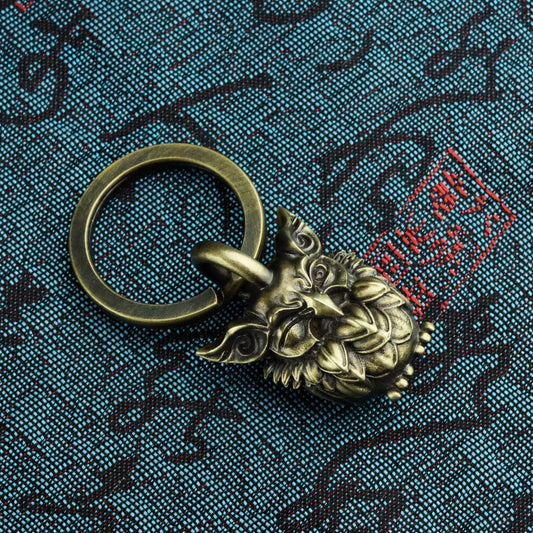 Owl keychain,Gift for mother,Bird brass jewelry, daily small accessories,Handmade gift-Craftsmen made