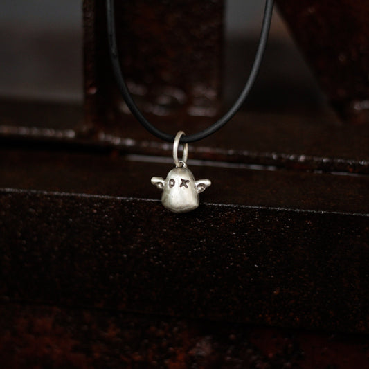 Angel and Devil 925 silver pendant necklace,Gift for mother,couple sterling silver pendant bracelet, personalized handmade gift-craftsman - SATANHORN