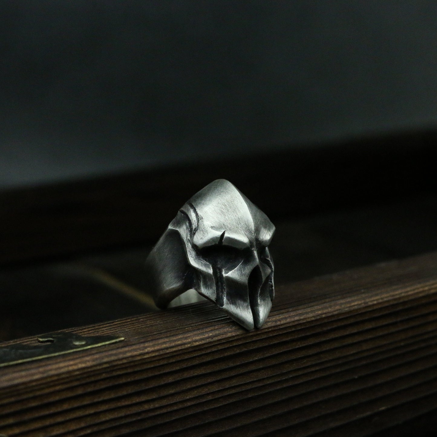 Spartan Warrior 925 Silver Ring, Battlefield Hero Ring, Small Gift Sterling Silver Jewelry-Crafted by craftsmen - SATANHORN