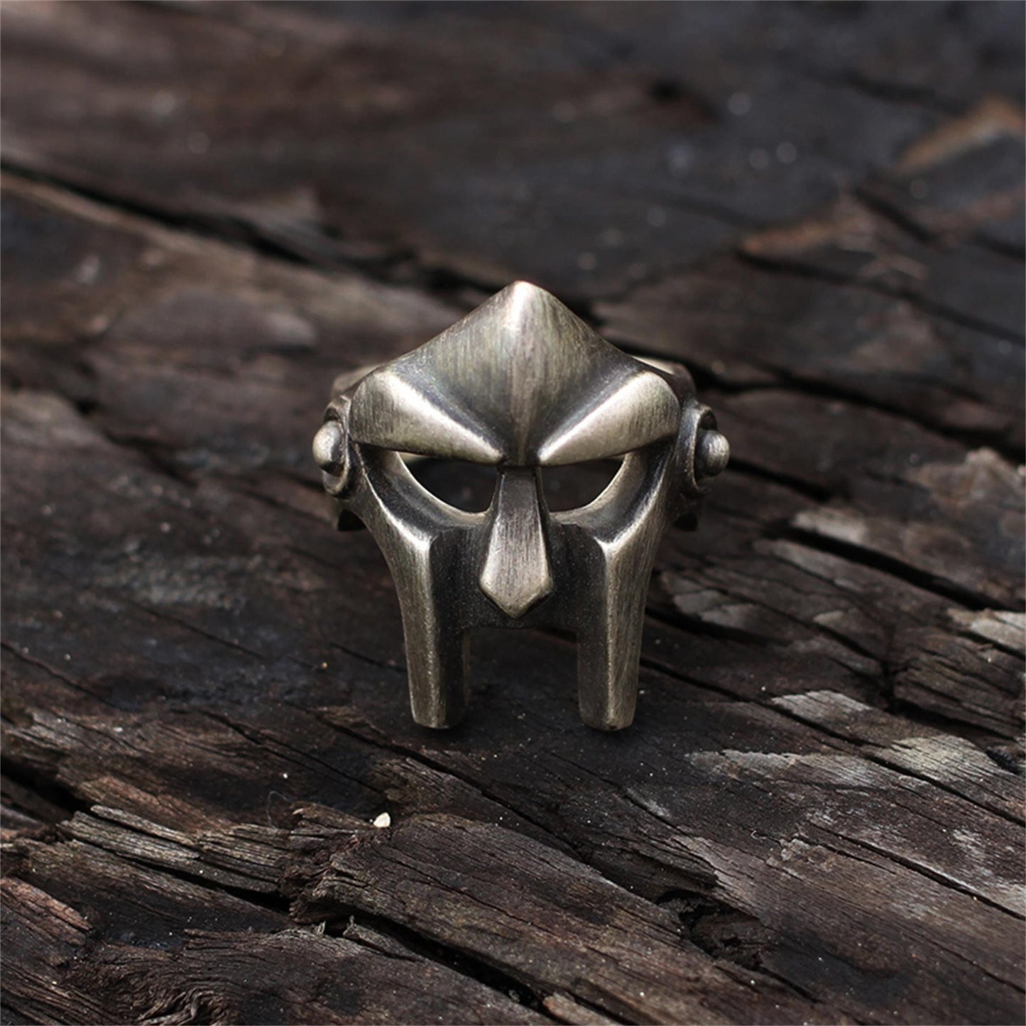 Spartan mask 925 silver ring, warrior courage tough guy fearless sterling silver ring love at first sight-Craftsman made