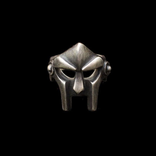 Spartan mask 925 silver ring, warrior courage tough guy fearless sterling silver ring love at first sight-Craftsman made - SATANHORN