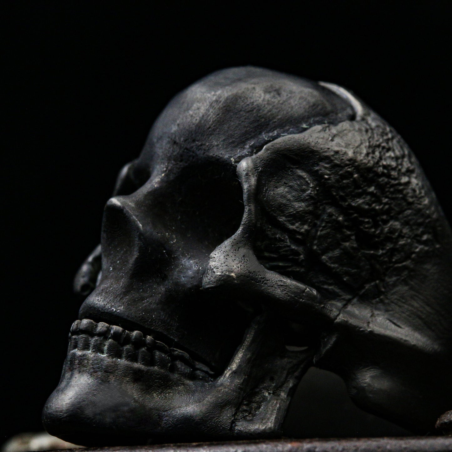 Vintage skull ringï¼?skull ring ,distressed standard silver ,men's skullï¼?biker Masonic rock n roll handmade jewelry