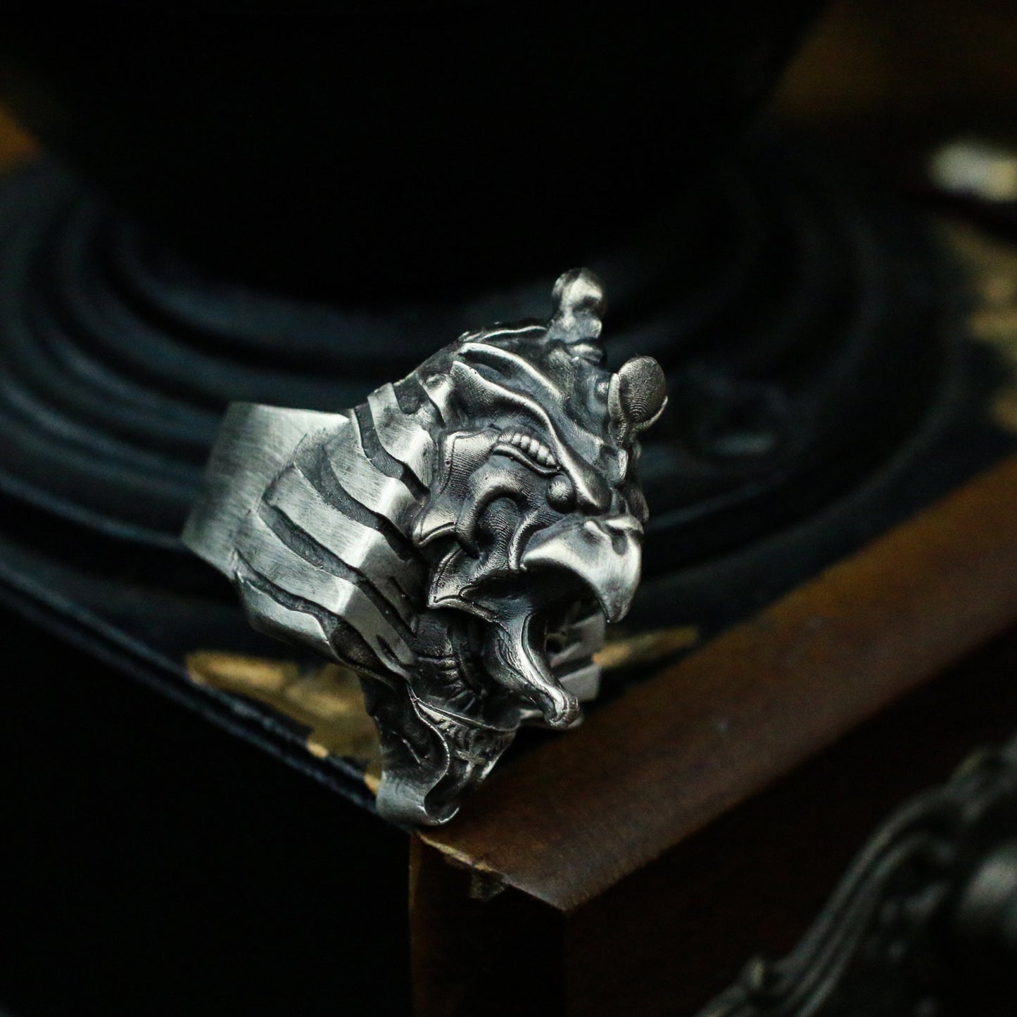 Horus 925 silver ring, Eye of Horus, Egyptian mythical patron saint, silver jewelry, body protection silver ring-Craftsman made