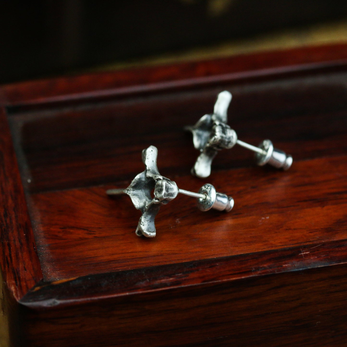 925 Sterling silver Cross Earrings, Jesus religious belief jewelry, personalized sterling silver earring gifts - Craftsman made