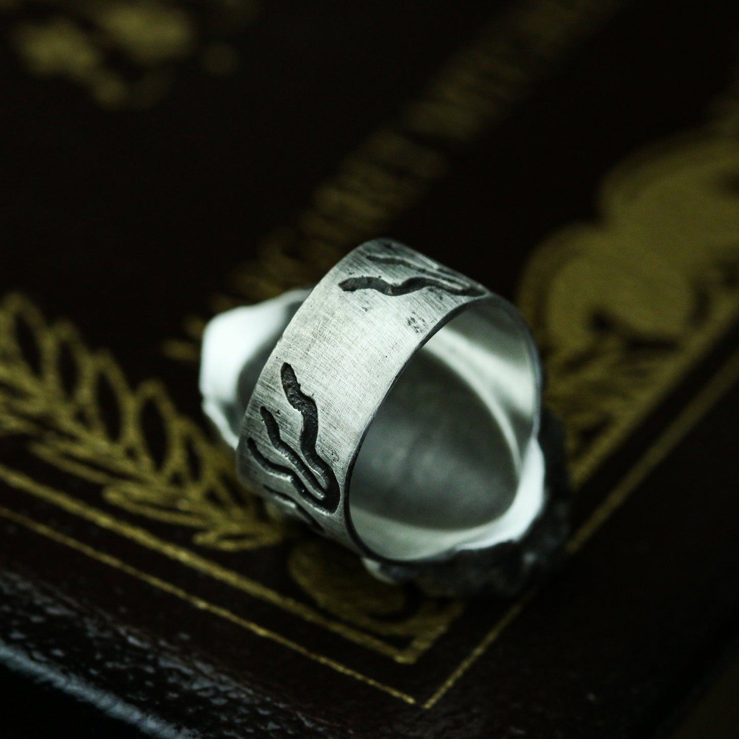 Acalanatha 925 silver ring, Fudosan silver ring, Fudo Myoo Jewelry, Acala Ring, Fudo Silver Ring-Craftsmen made - SATANHORN