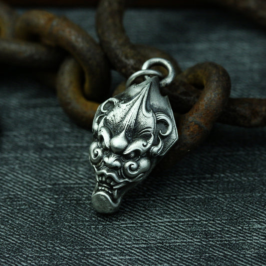 Acalanatha 925 silver pendant, Fudosan silver pendant, Fudo Myoo Jewelry, Acala pendant, Fudo Silver Pendant-Craftsmen made