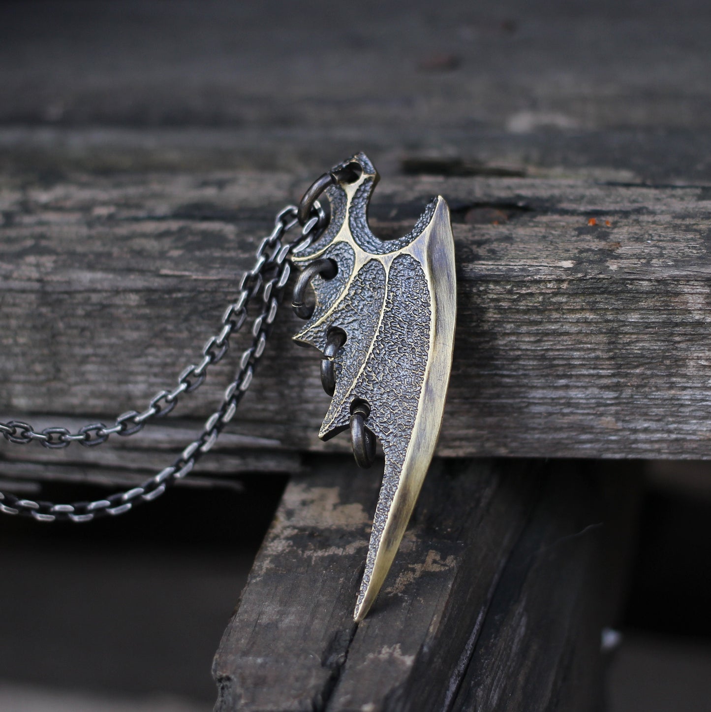 Angel Wings 925 Silver Pendant, Devil Wings Silver Pendant, Dragon Wings Sterling Silver Pendant-Craftsmen made - SATANHORN
