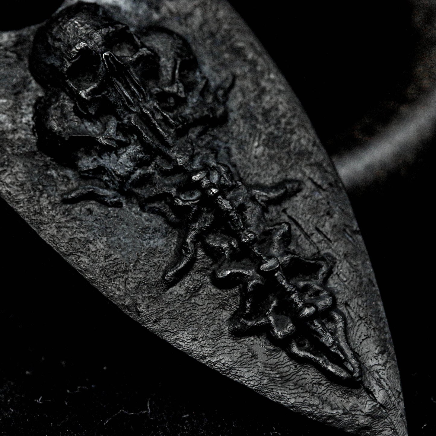 Silver Skull Necklace, Skull Shield Men Pendant, Biker Men Pendant, Symbolic Silver Skull Amulet, Oxidized Silver Necklace, Gifts