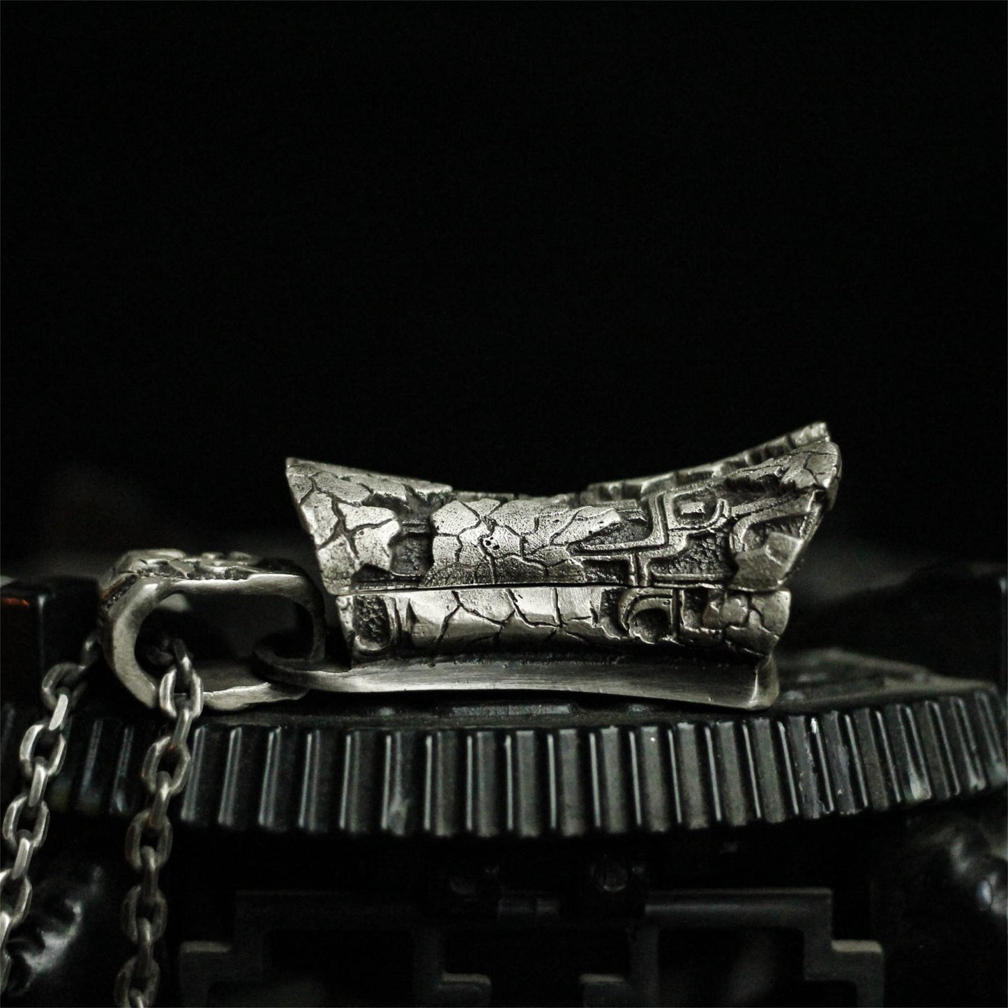 Carved coffin 925 silver pendant necklace, remembering the dead death necklace pendant sterling silver personalized gift-Craftsman made