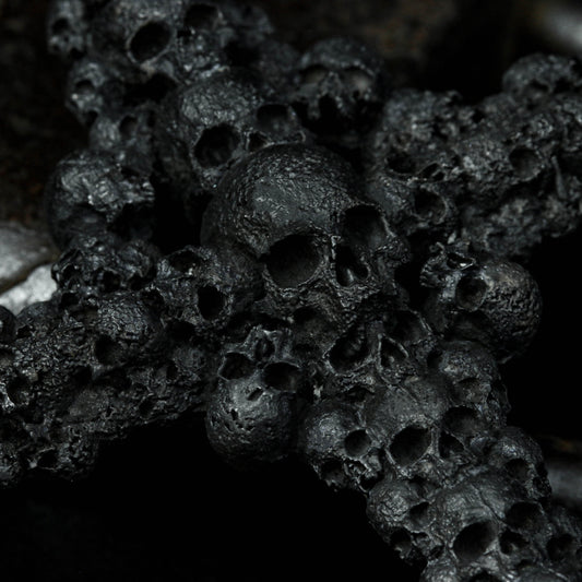 925 Sterling Silver Skull Cross Charm Solid Silver Skull Cross Pendant, gothic skull necklace jewelry, skull necklace, locomotive necklace