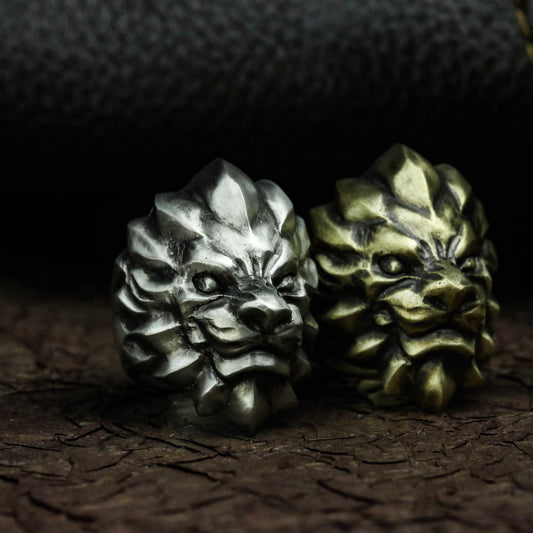 Lion Beast King 925 Silver Ring, Lion Ring, African Ring, Animal Ring, Men's Accessories Silver Ring - Handmade - SATANHORN