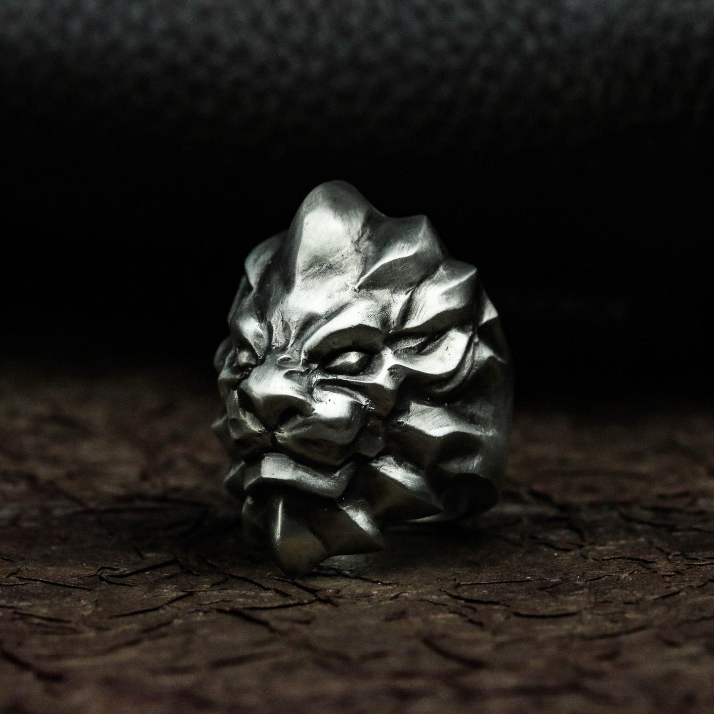 Lion Beast King 925 Silver Ring, Lion Ring, African Ring, Animal Ring, Men's Accessories Silver Ring - Handmade - SATANHORN