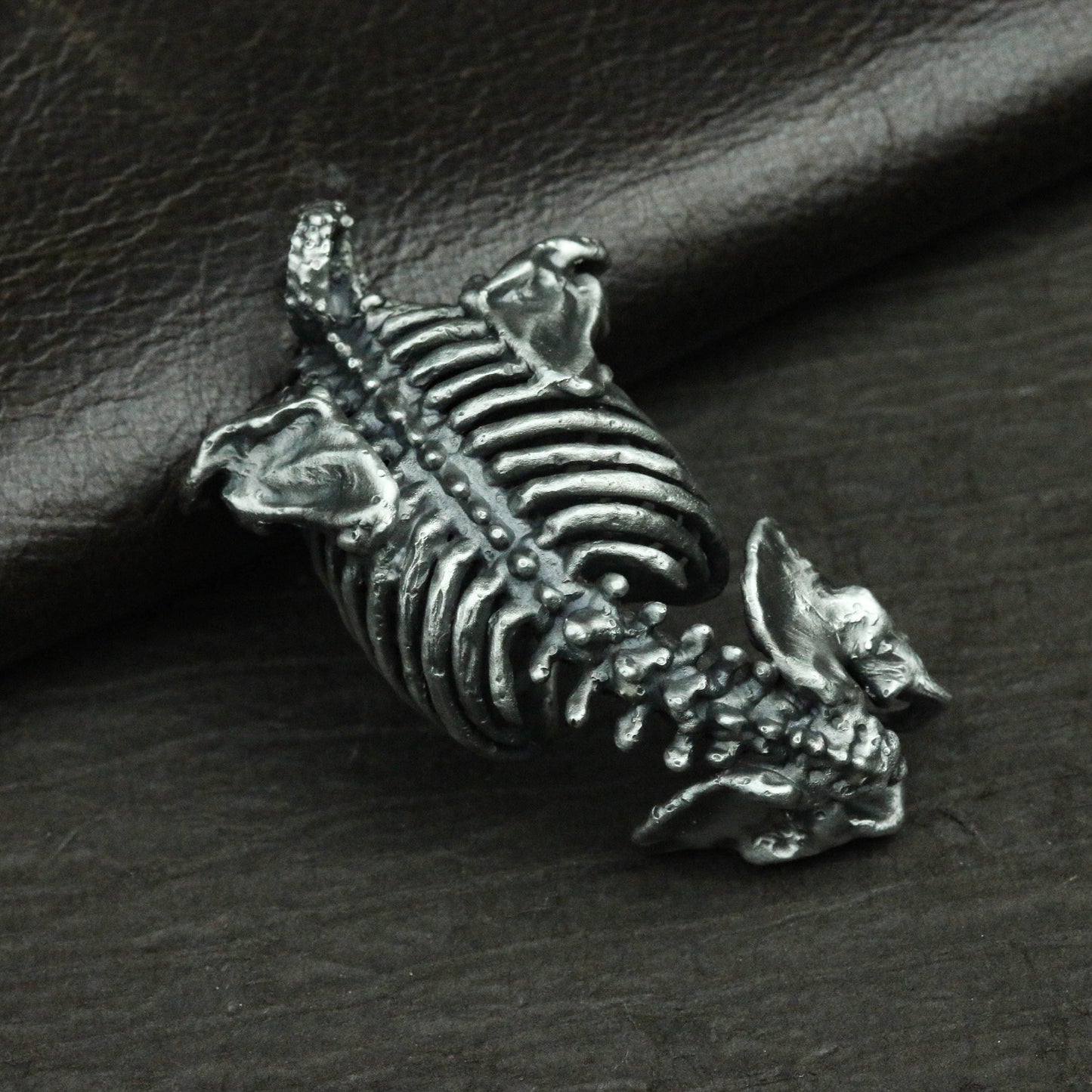 Human skeleton 925 silver necklace pendant, anatomical necklace pendant, 925 silver accessories, bone personality necklace pendant
