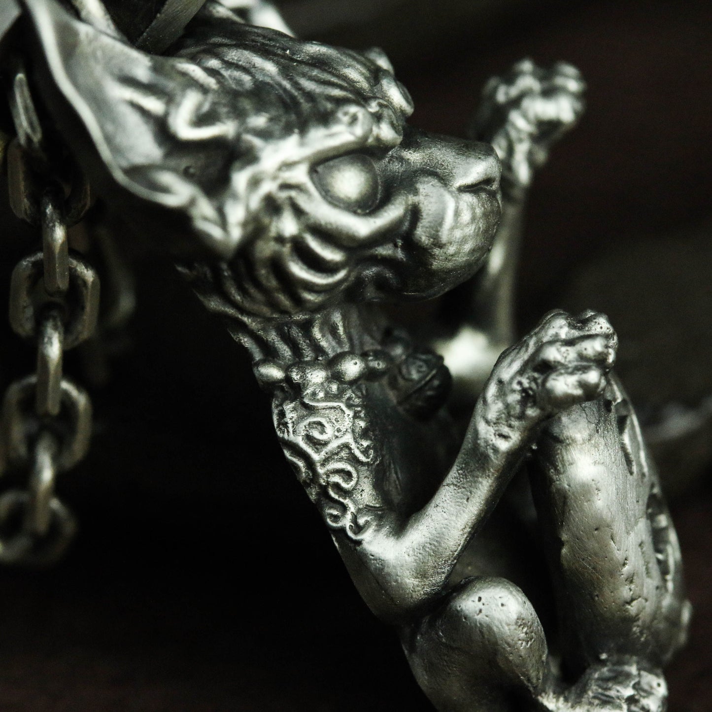 Lucky Cat Hairless Cat 925 Silver Pendant Necklace, Lucky Necklace Cat, Lucky Accessories, Pet Cat Pendant, Men's Accessories
