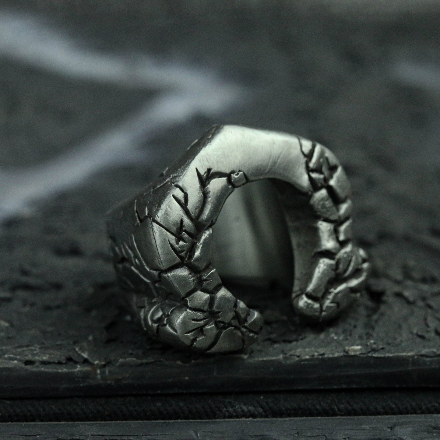 Lucky Horseshoe Crack 925 Silver Ring,Lucky Horseshoe Rings, Horse Rings, Horse Jewelry-Handmade Jewelry