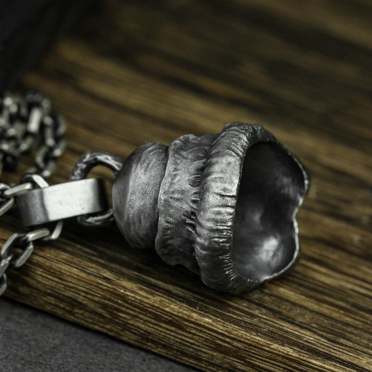 Crusader Helm Pendant - 925 Sterling Silver Medieval Warrior Necklace for History Buffs