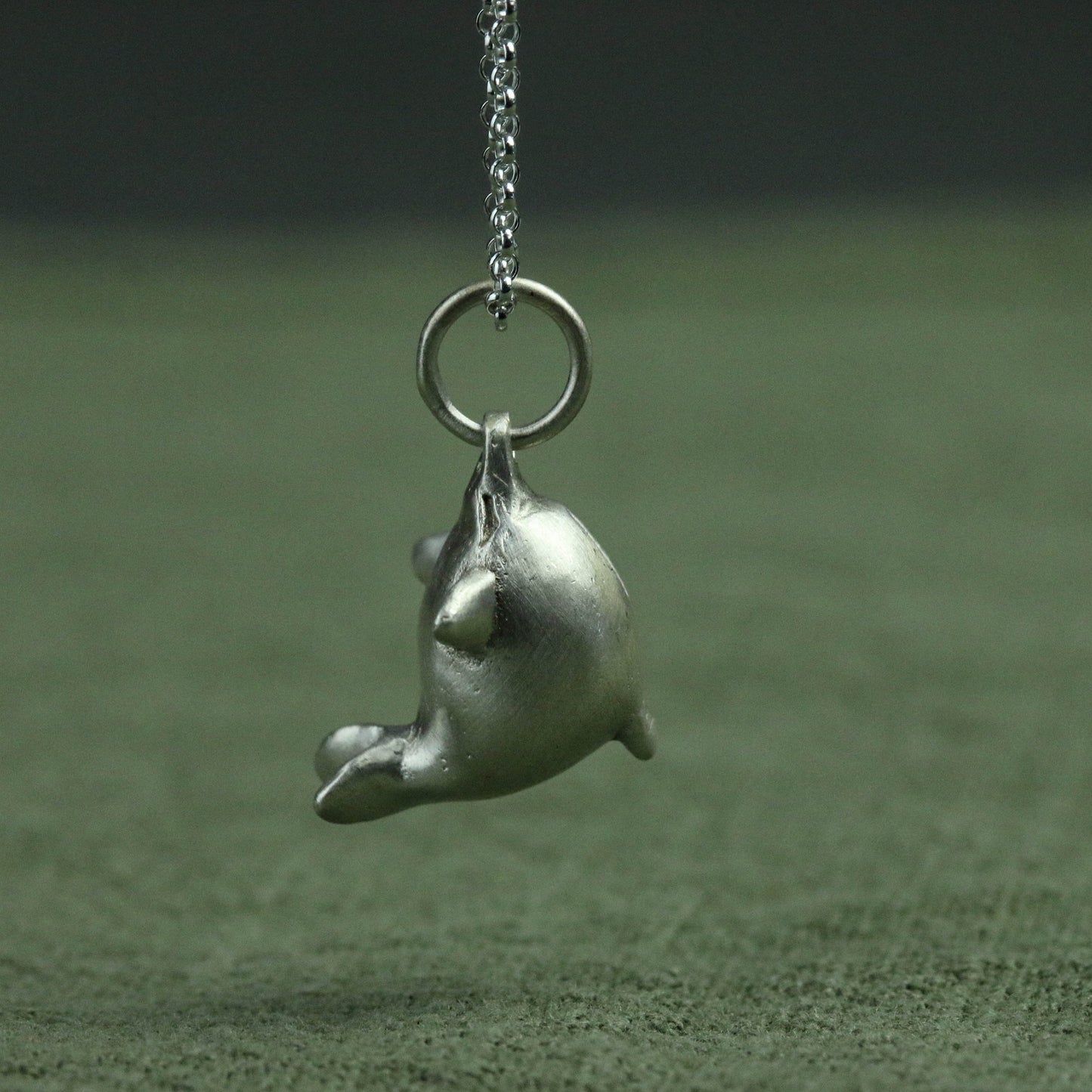 925 sterling silver whale pendant, whale necklace, animal jewelry, birthday gift, handmade gift for her