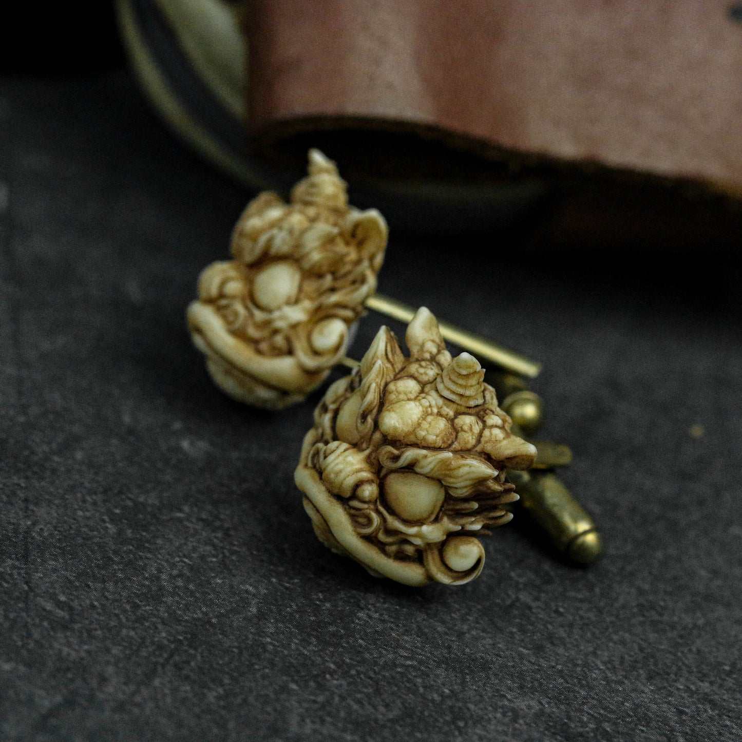 Lion Head Cufflinks|Shirt Cufflinks|Animal Cufflinks Elegant Cufflinks|Men's Accessories|Personal Cufflinks