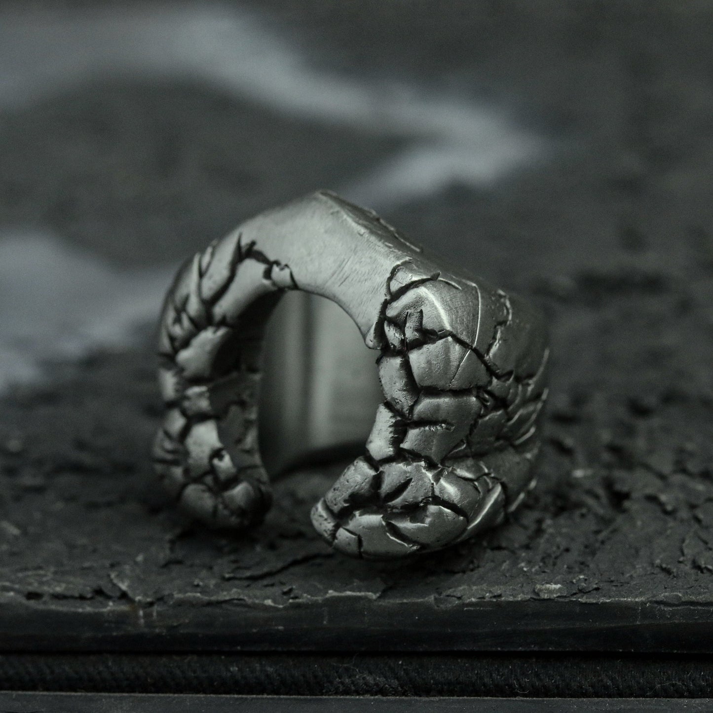 Lucky Horseshoe Crack 925 Silver Ring,Lucky Horseshoe Rings, Horse Rings, Horse Jewelry-Handmade Jewelry