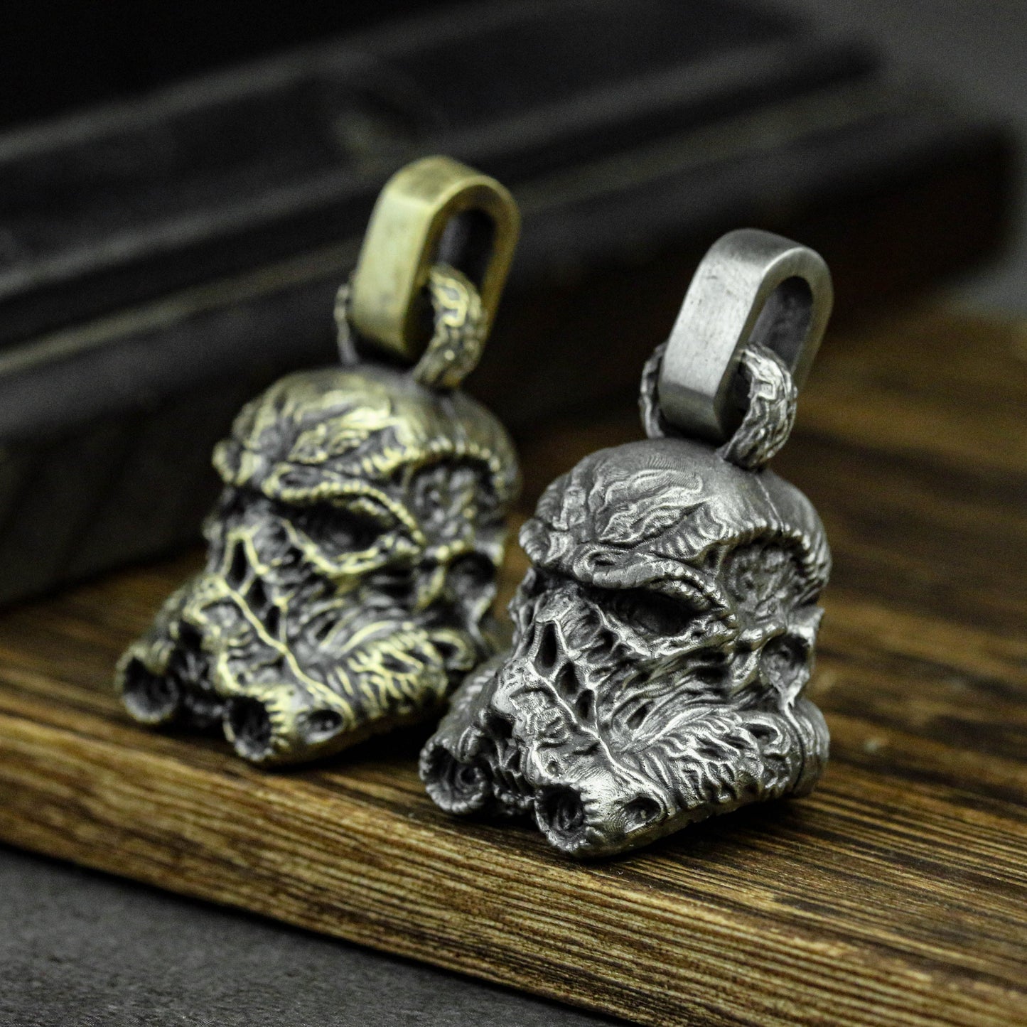 Crusader Helm Pendant - 925 Sterling Silver Medieval Warrior Necklace for History Buffs