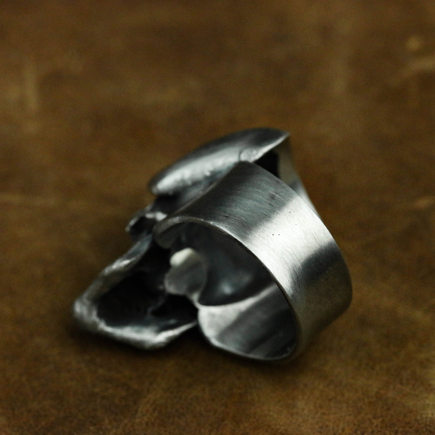 Skull Expendables silver ring, Stallone ring, Expendables movie, handmade silver ring, men's configuration, tough guy jewelry-craftsman made - SATANHORN