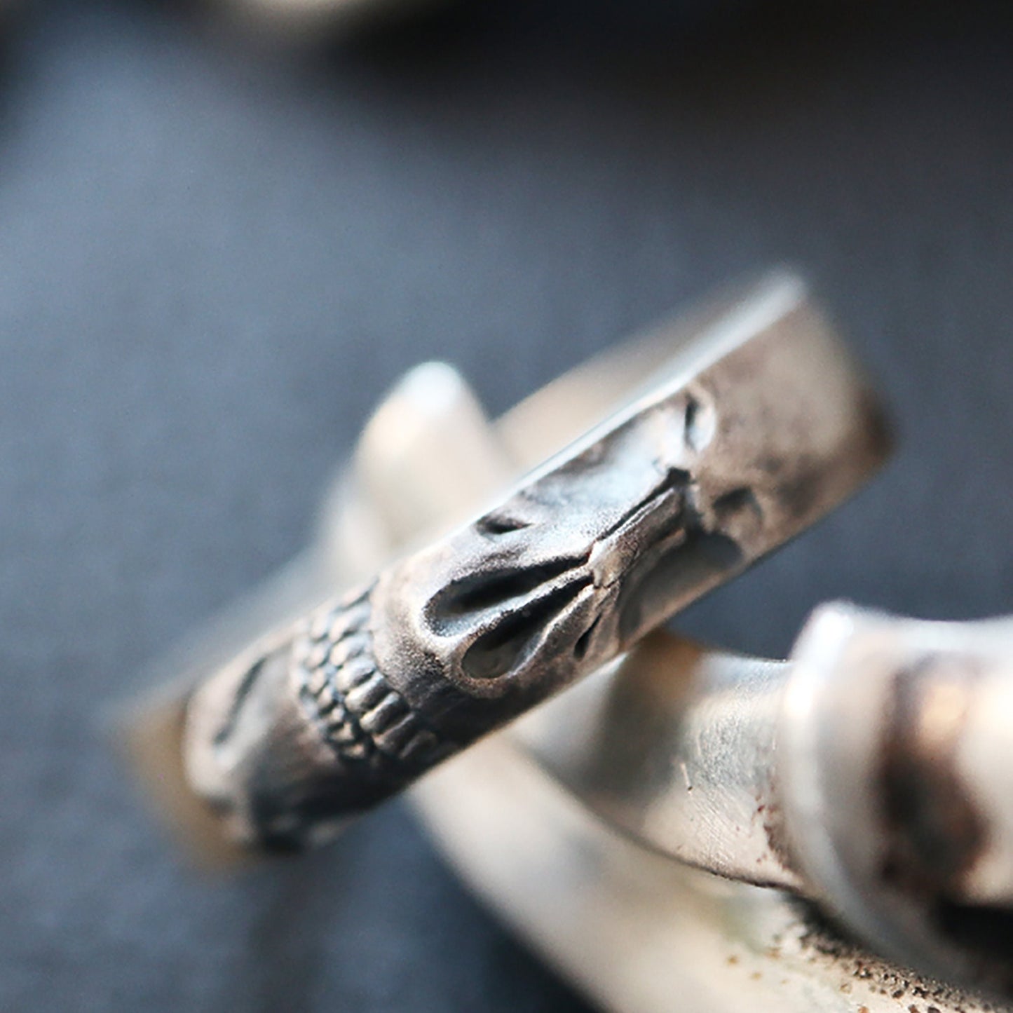 sterling silver Skull ring, skull jewelry, silver skull ring,Skull Jewelry, Silver Band, Men's Silver Ring