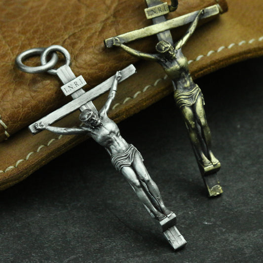 Good Friday 925 Silver Pendant Necklace-Christian Jewelry-Handmade Faith Necklace - SATANHORN