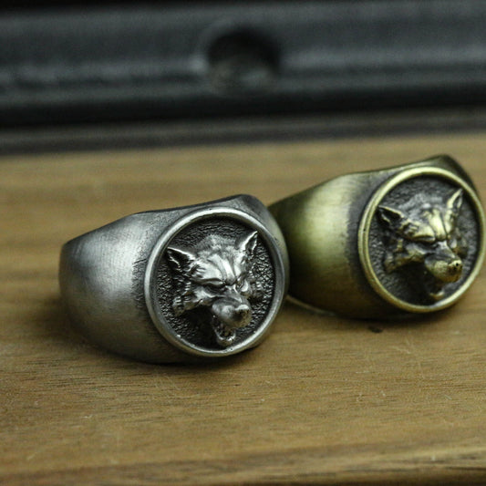 Werewolf Ring Totem, Werewolf Ring,Animal Jewelry, Wolf Ring Werewolf