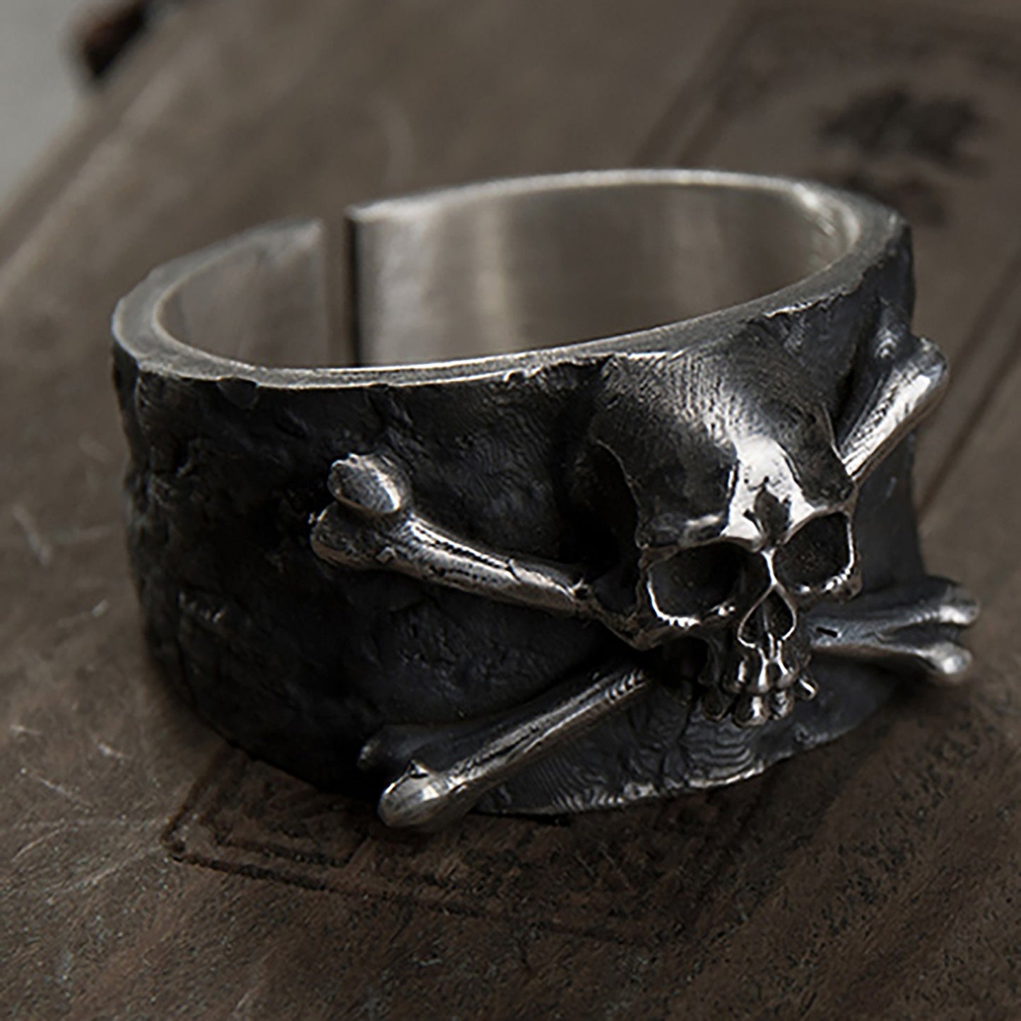 925 sterling silver Skull ring, skull ring,skull jewelry, avant-garde jewelry, silver skull ring-handmade
