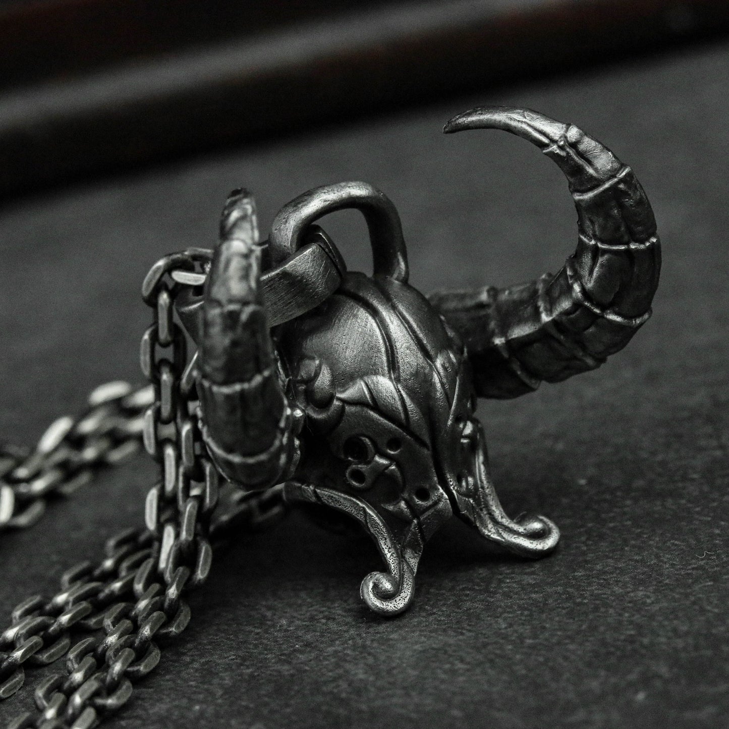 925 Sterling Silver Warrior Helmet Pendant Necklace, Hero Helmet Necklace, Warrior Necklace, Men's Jewelry - Handmade