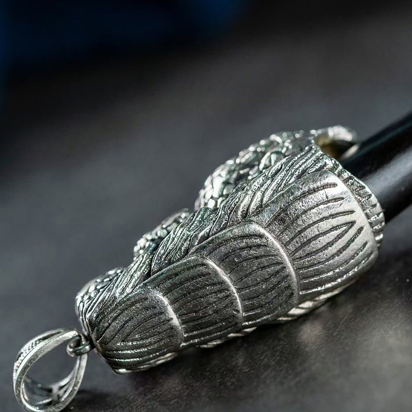 Eagle Claw 925 Silver Pendant Necklace, Eagle Claw Necklace, Sterling Silver Eagle Claw Gothic Pendant Necklace Gift - Artisan Made