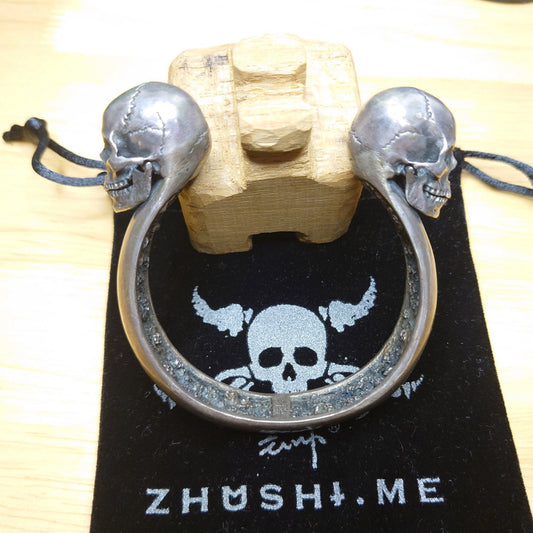 Skull Bracelet 925Silver skull bracelet