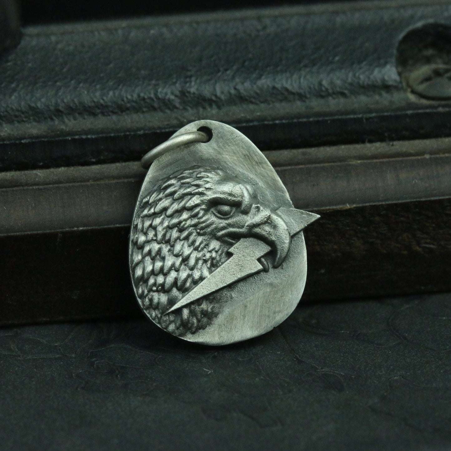 Eagle Lightning 925 Silver Pendant Eagle Brass Men’s Jewelry