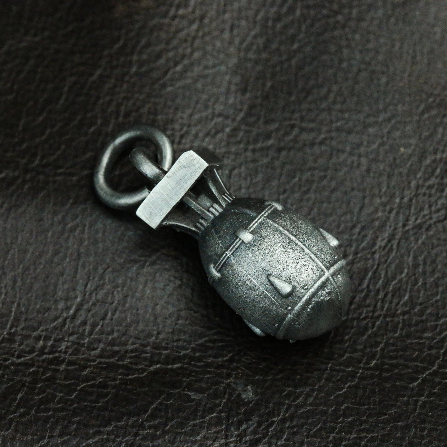 American missile chubby 925 silver pendant necklace, Hiroshima missile, war missile chubby