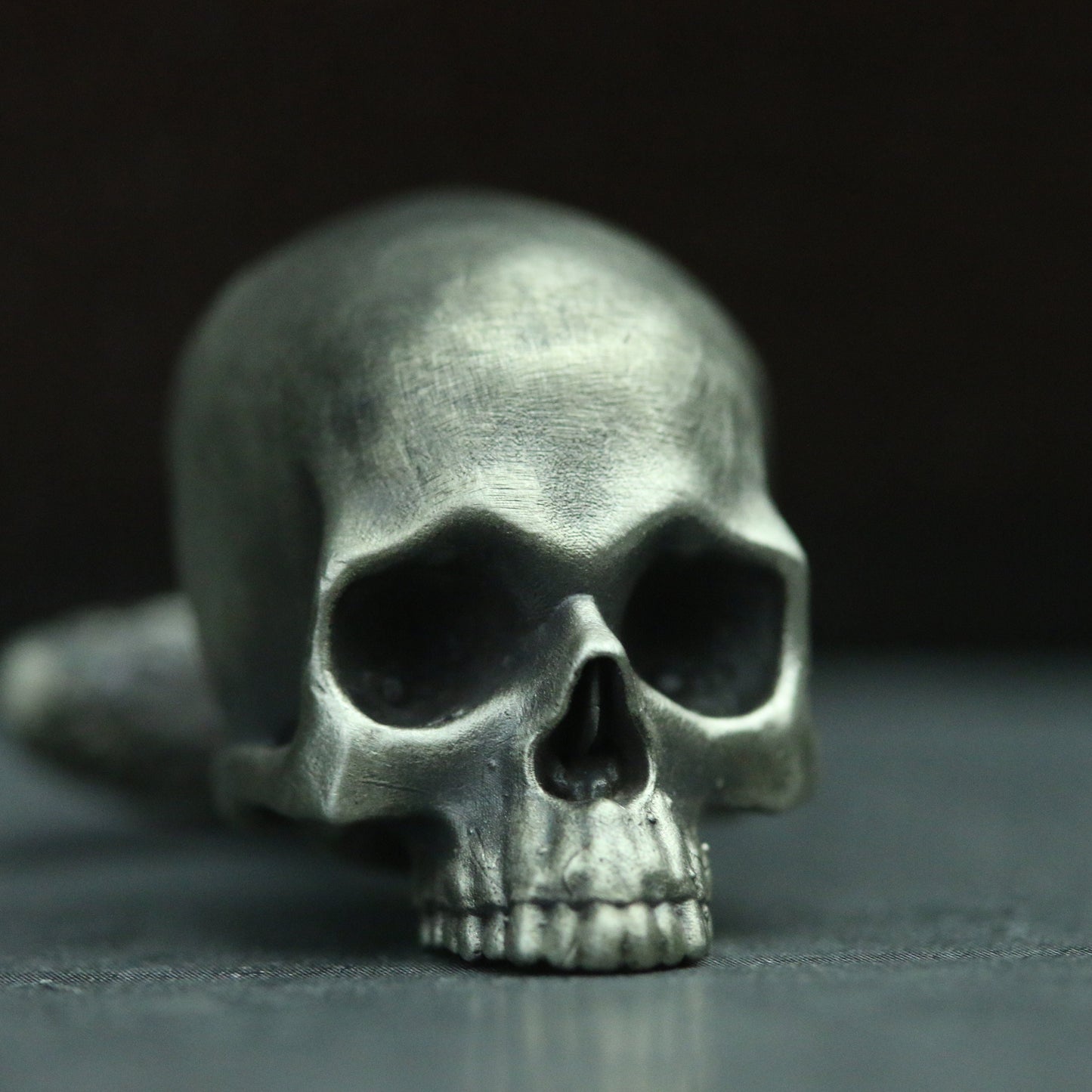 Skull cufflinks handmade in 925 silver, precious metal accessories, boyfriend gift, suit cufflinks, skull clothes accessories
