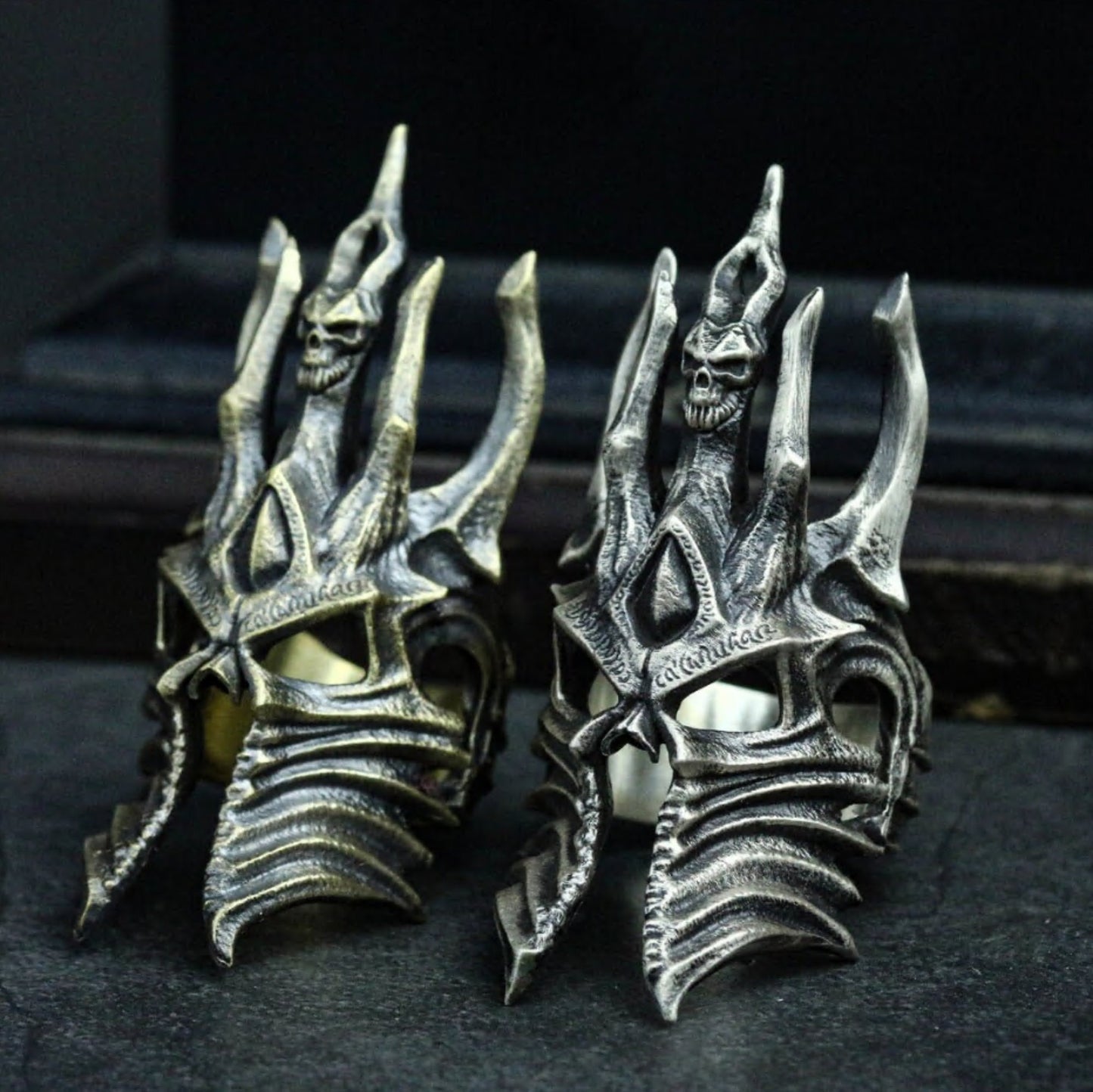 Spartan Mask 925 Silver Ring, Greek Warrior, Men Warrior Ring, Gift Ring Handmade