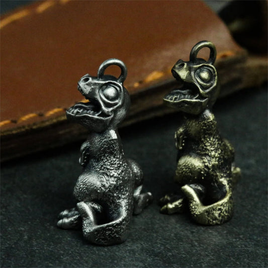 Tyrannosaurus 925 silver pendant necklace, dinosaur silver pendant, tyrannosaur pendant, handmade animal pendant