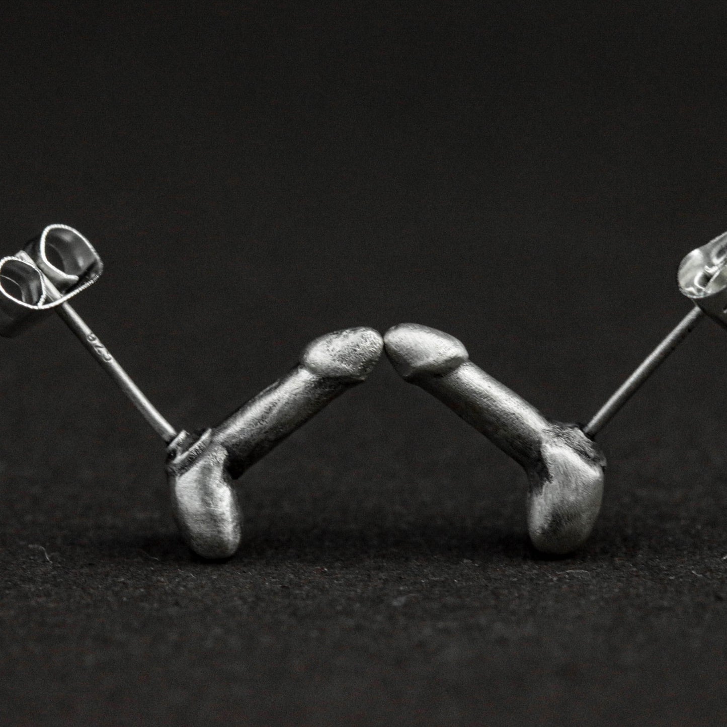 Genital Stud Earrings, Genital Jewelry, Genitals for Men, Gifts for Him