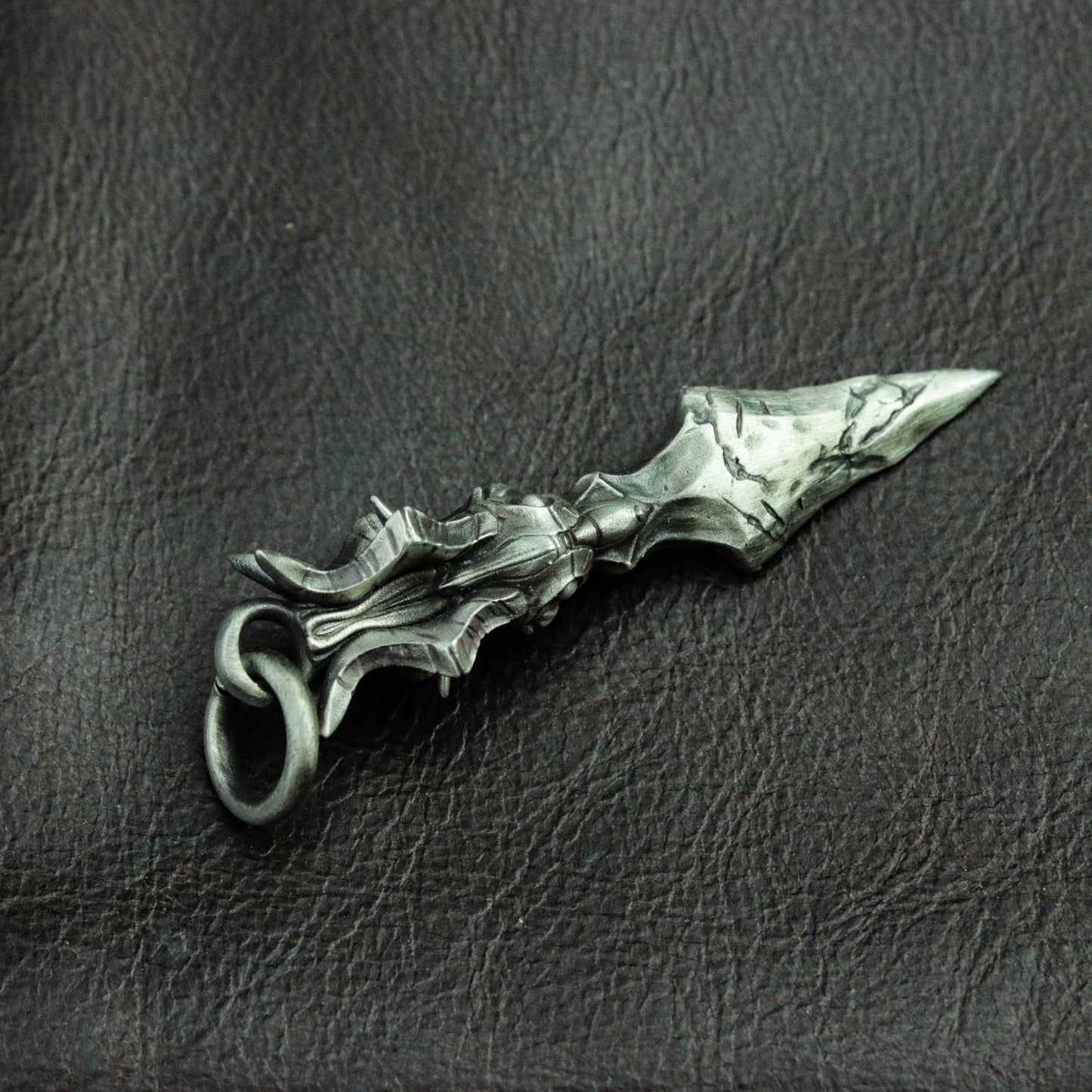 Anubis arrow 925 silver pendant necklace, arrow silver pendant jewelry, Egyptian pharaoh jewelry personalized gift - SATANHORN