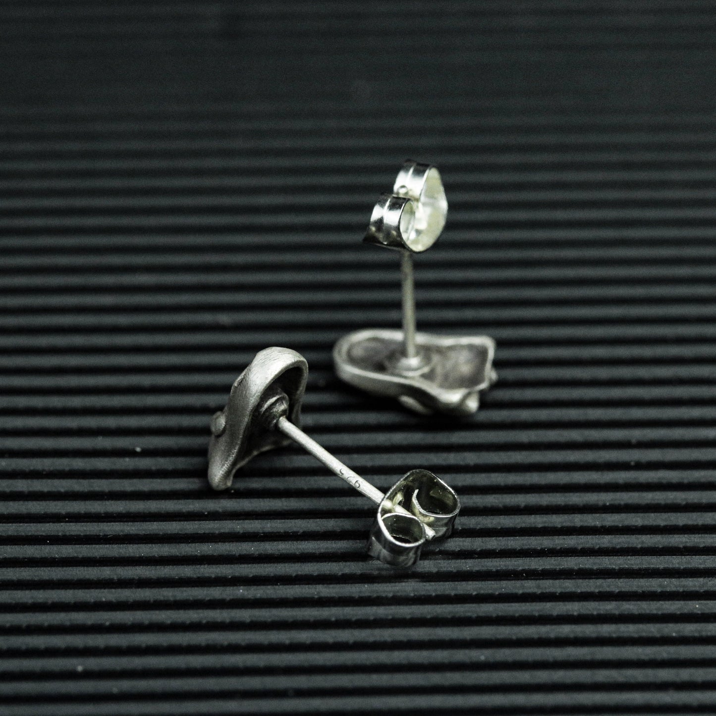 925 silver ghost stud earrings, ghost accessories, ghost jewelry, gifts for men, fun stud earrings