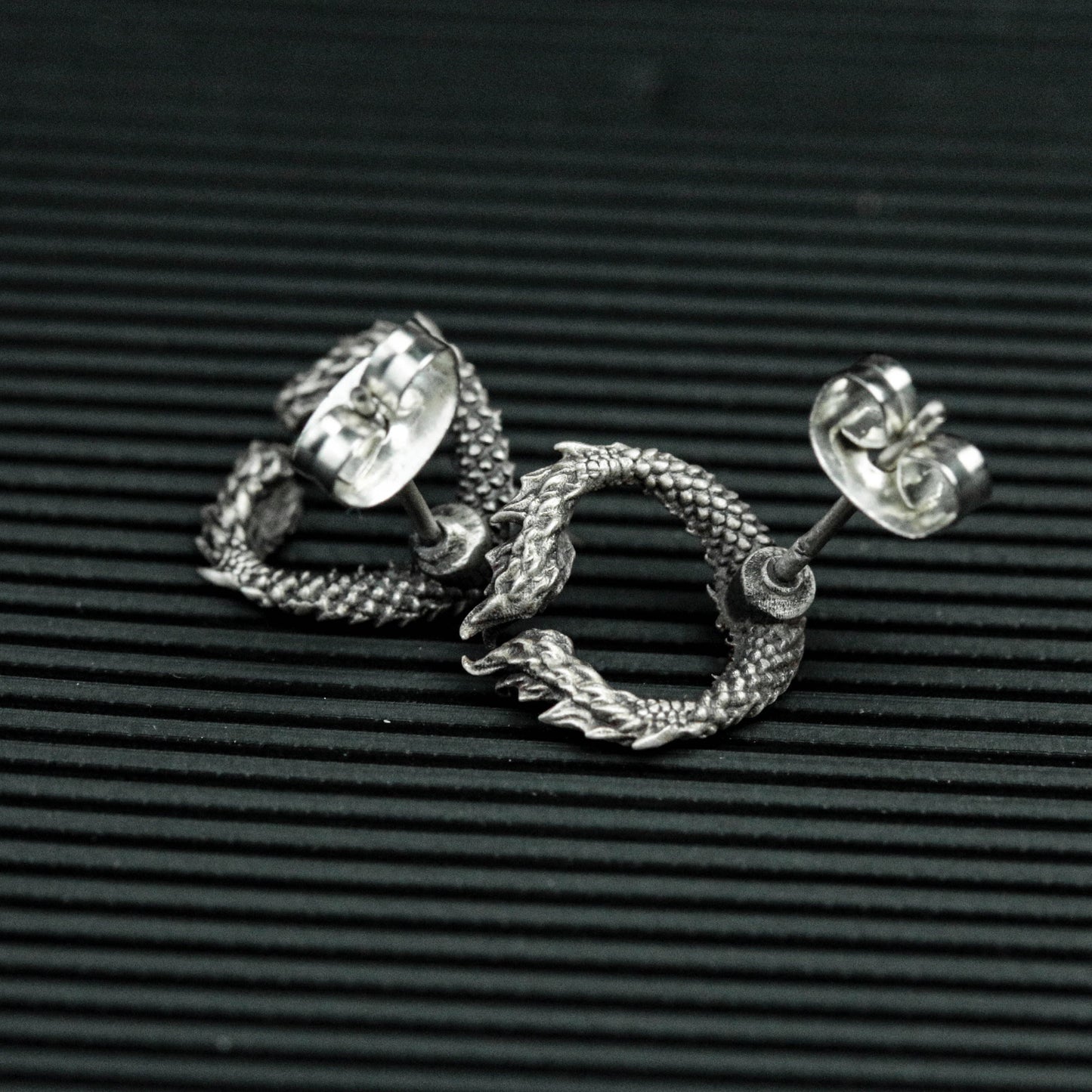 Sterling silver fishtail earrings, fishtail earrings, fish earrings, fish jewelry, tail earrings, gifts for her
