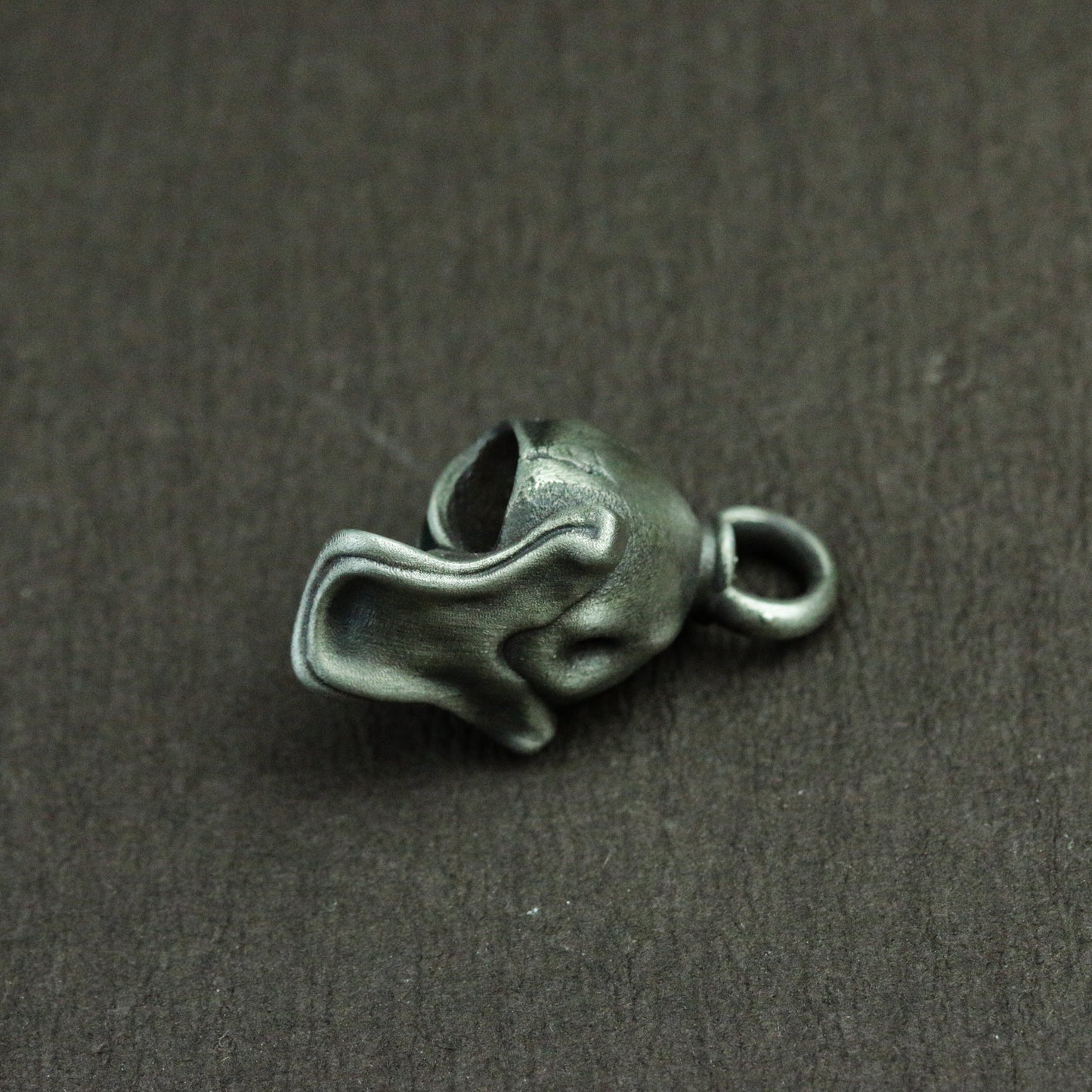 925 Silver Handmade Peaked Cap Skull Charm/Necklace/Pendant
