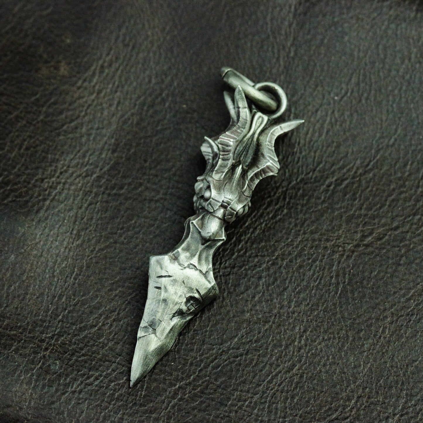 Anubis arrow 925 silver pendant necklace, arrow silver pendant jewelry, Egyptian pharaoh jewelry personalized gift - SATANHORN