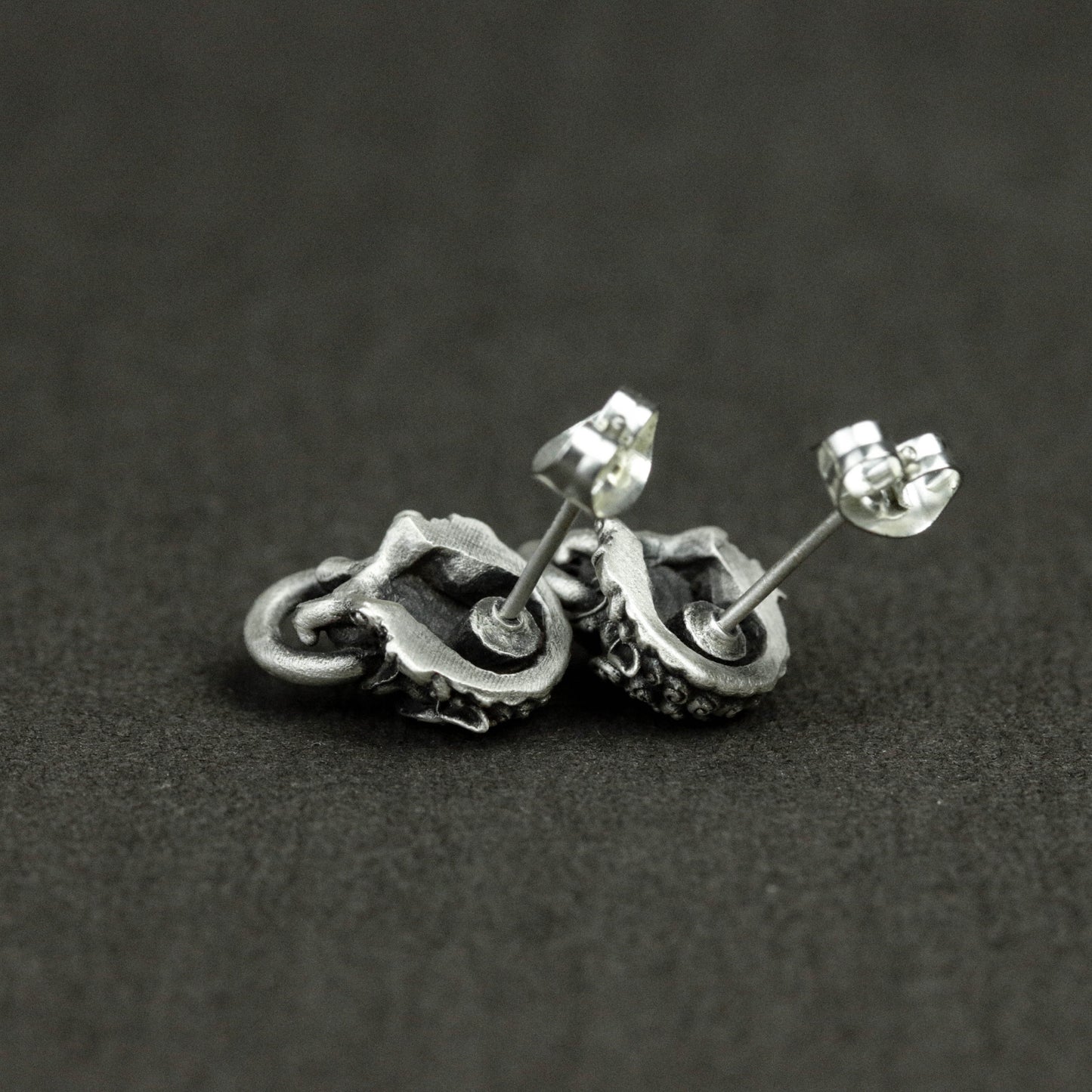 925 sterling silver lion head earrings, lion earrings, lion jewelry, natural earrings