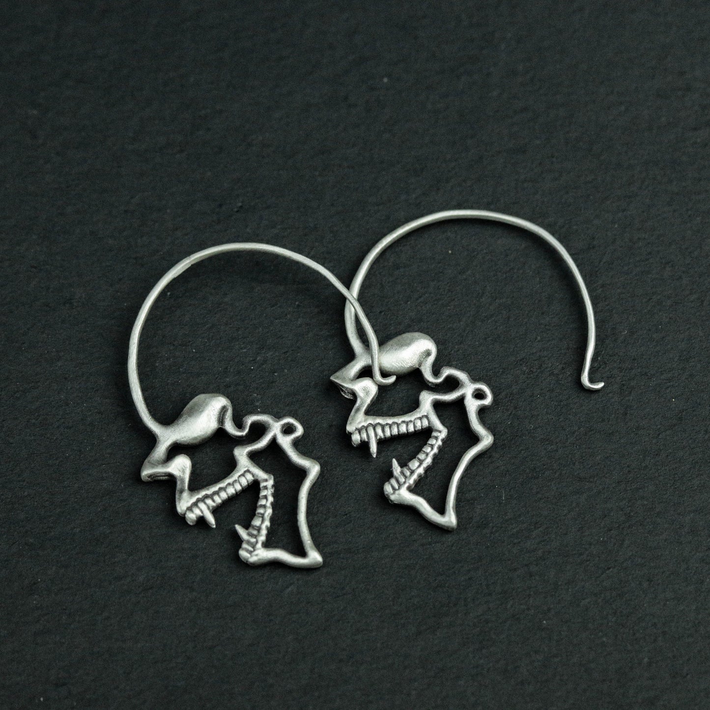 Skull Stud Earrings, Skull Jewelry, Personalized Gifts, Men's Gifts, Halloween Gifts, Gothic Jewelry