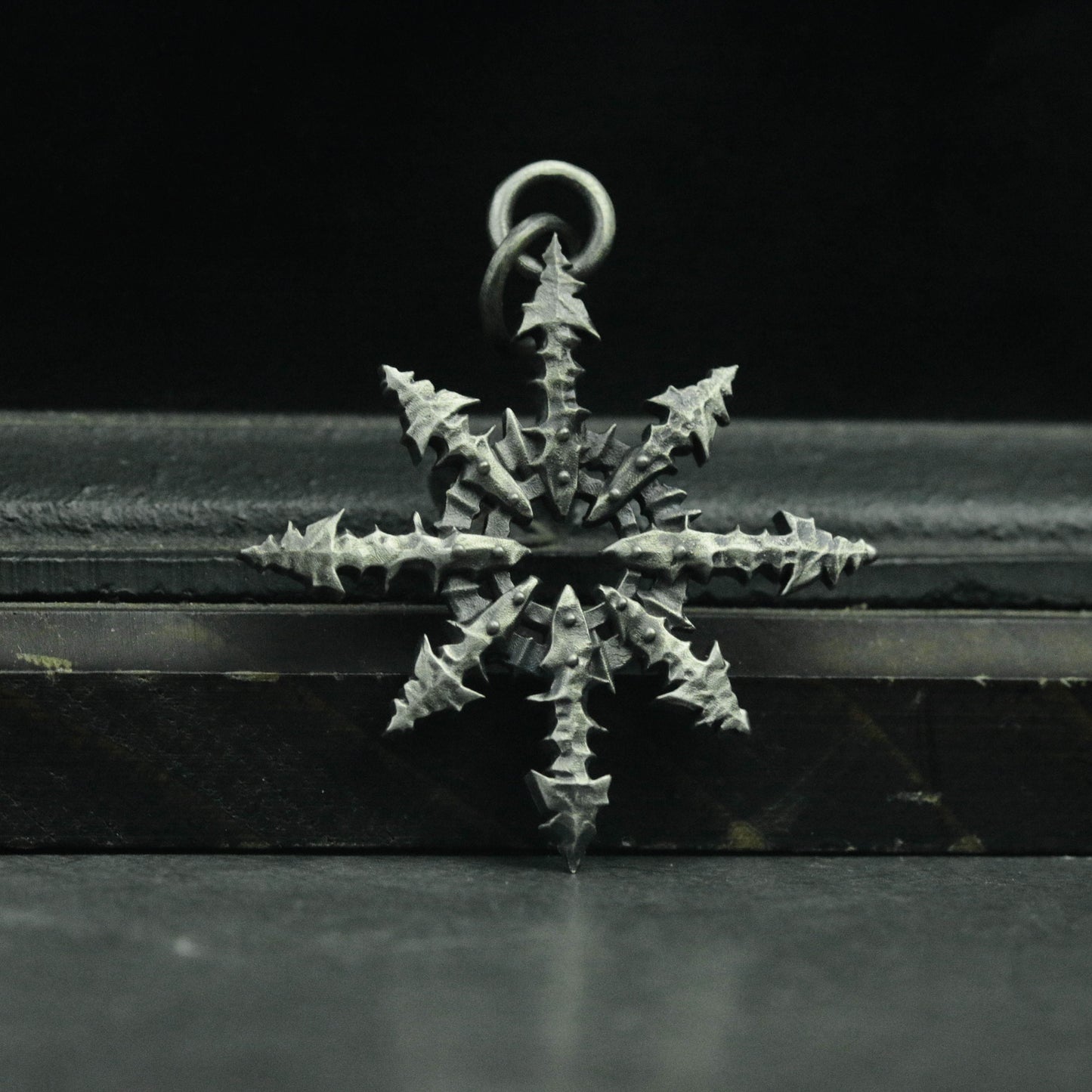 925 Silver North Star Compass Charm Necklace,Polaris Celestial,Adventure Travel Navigation
