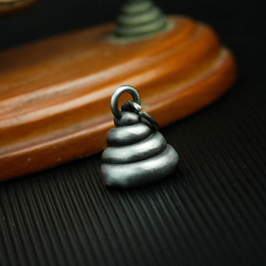 925 Silver Poop emoji silver pendant necklace