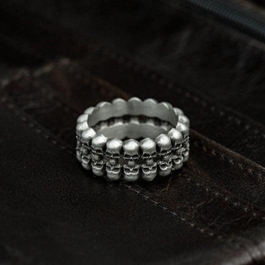 925 sterling silver skull ring, exquisite skull ring, skull jewelry, gift for her, ring for her