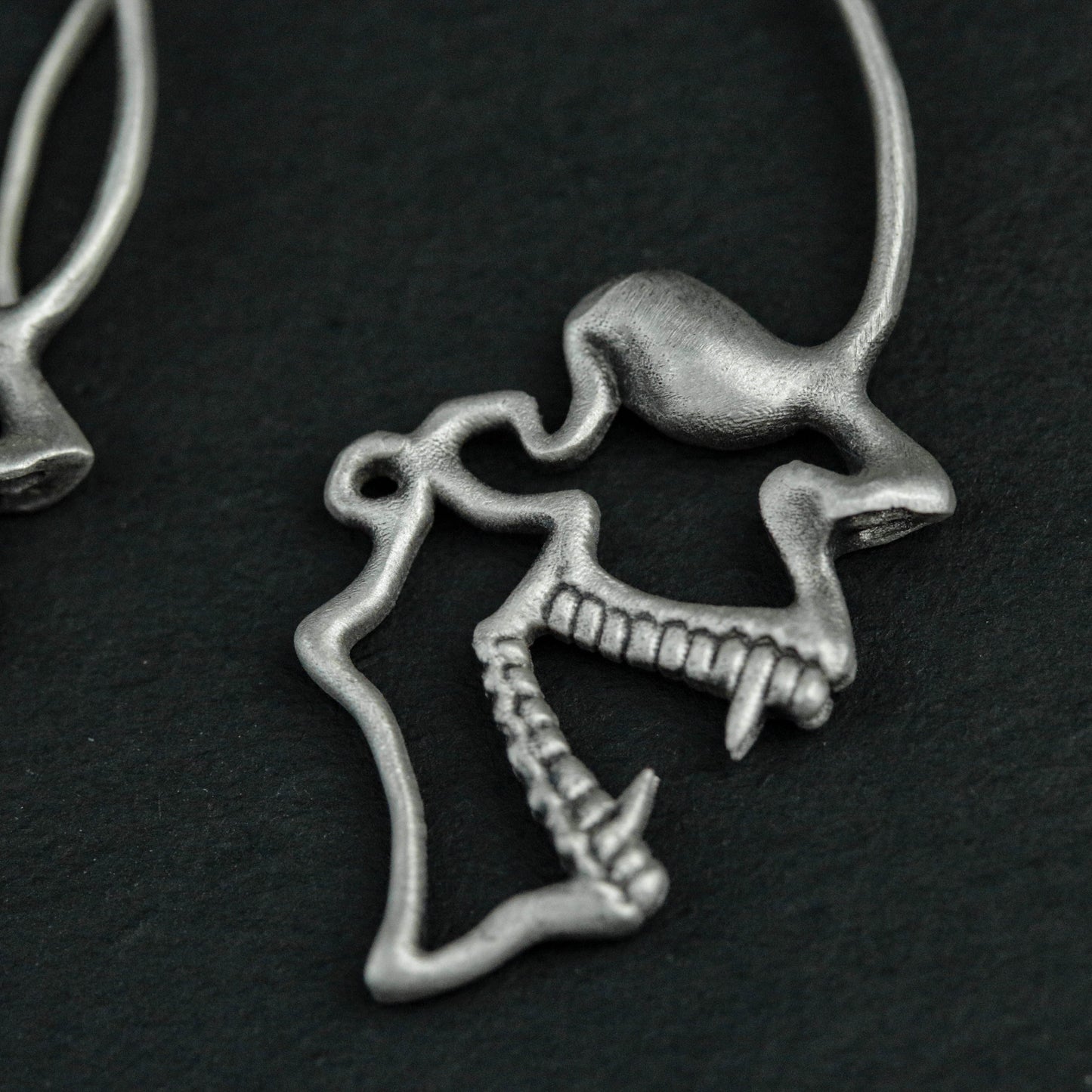 Skull Stud Earrings, Skull Jewelry, Personalized Gifts, Men's Gifts, Halloween Gifts, Gothic Jewelry