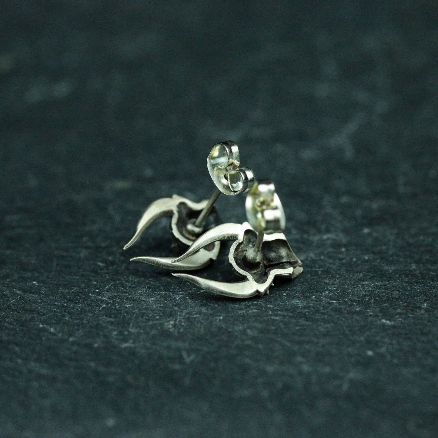 Warrior Mask 925 Sterling Silver Earrings, Spartan Mask Earrings, Medieval Armor Silver Jewelry - Handmade Gifts